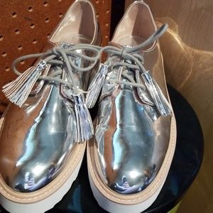 Beautiful Chrome Tennis Shoes